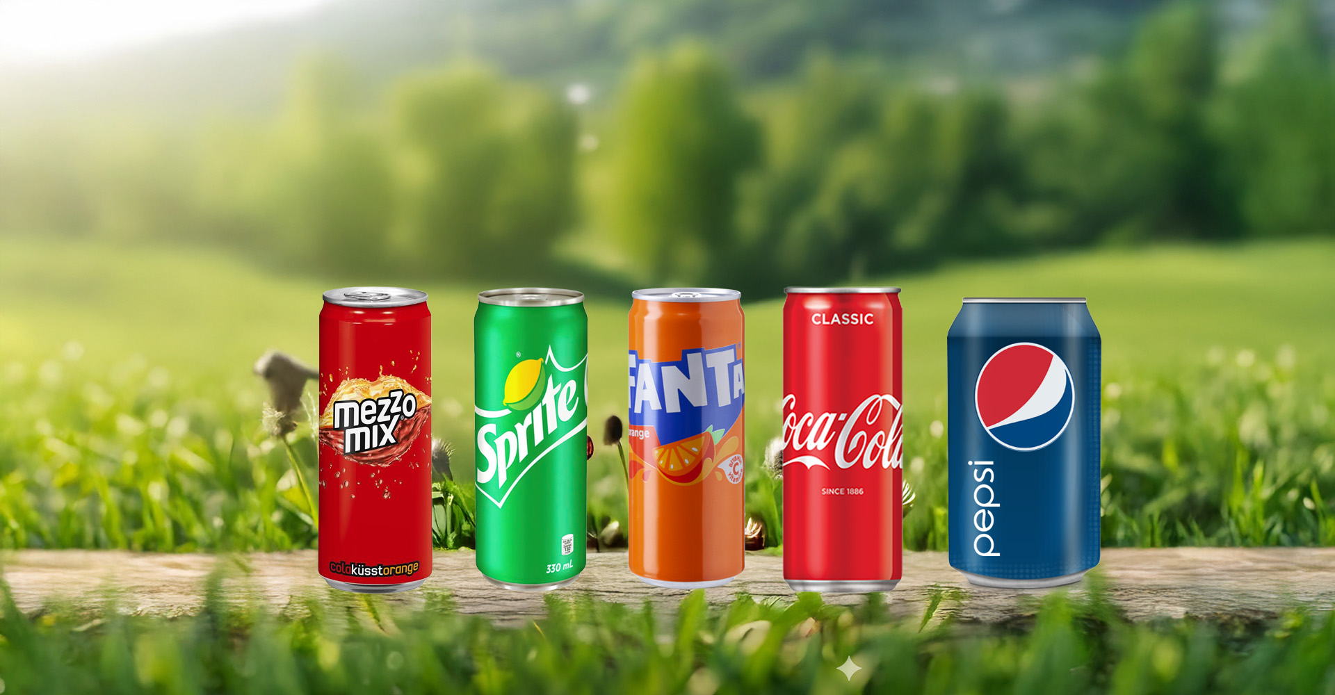 Cola-, Pepsi-, Fanta- und Sprite-Varianten, www.cesmeli-ayran.de